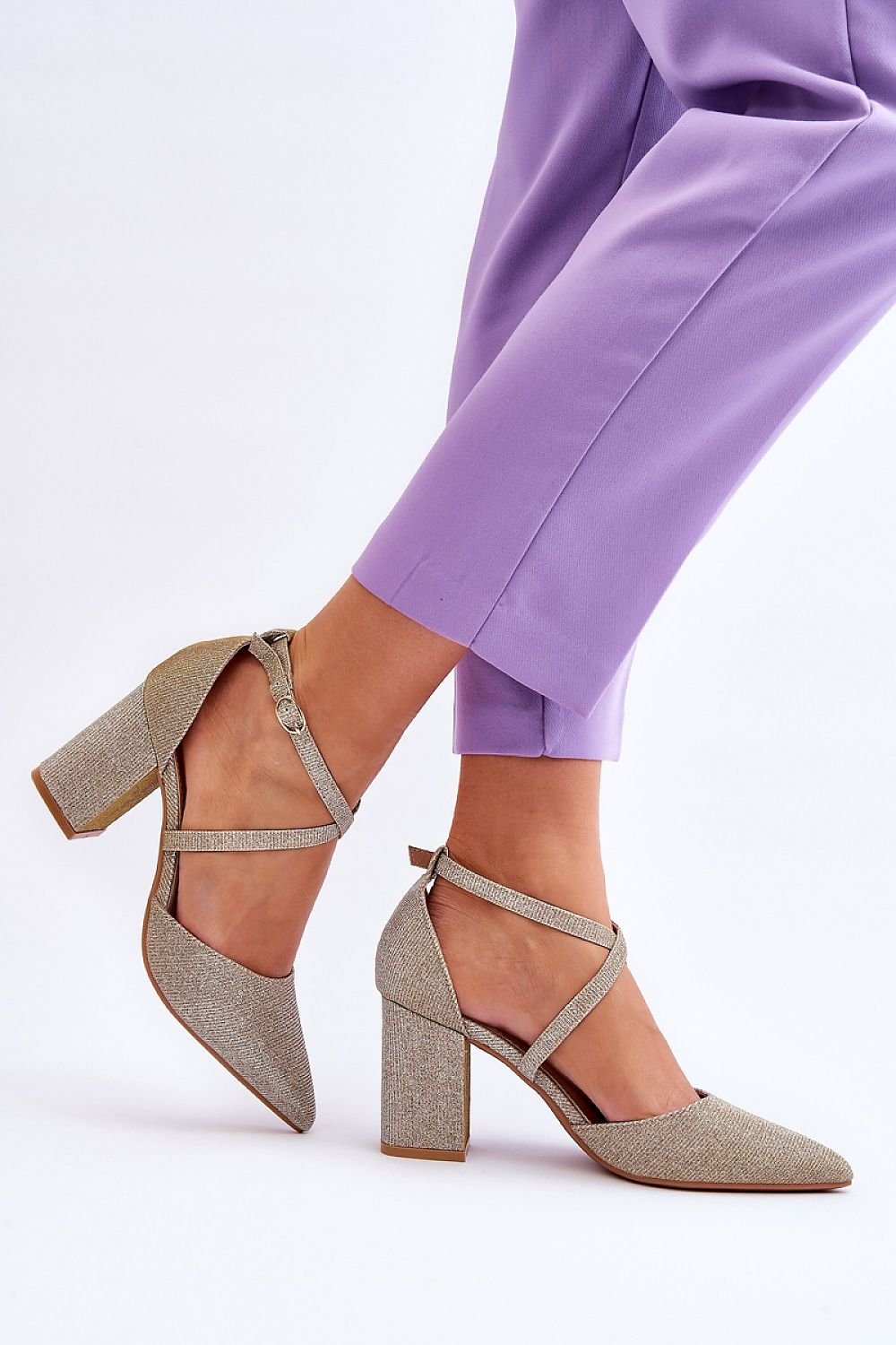 Escarpins talon large model 181455 Step in style