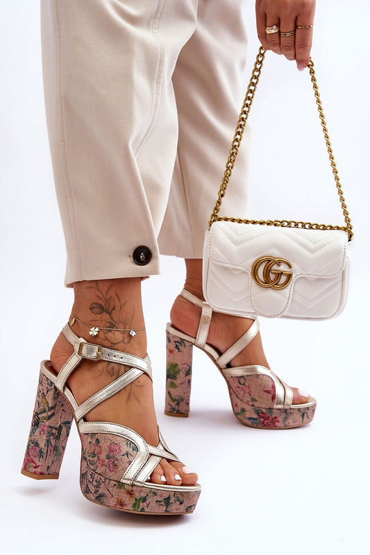 Heeled sandals model 181850 Step in style