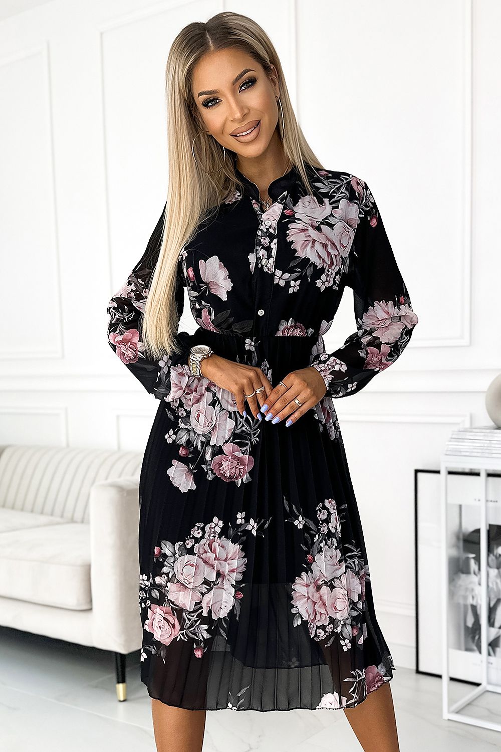 Robe de cocktail model 182500 Numoco