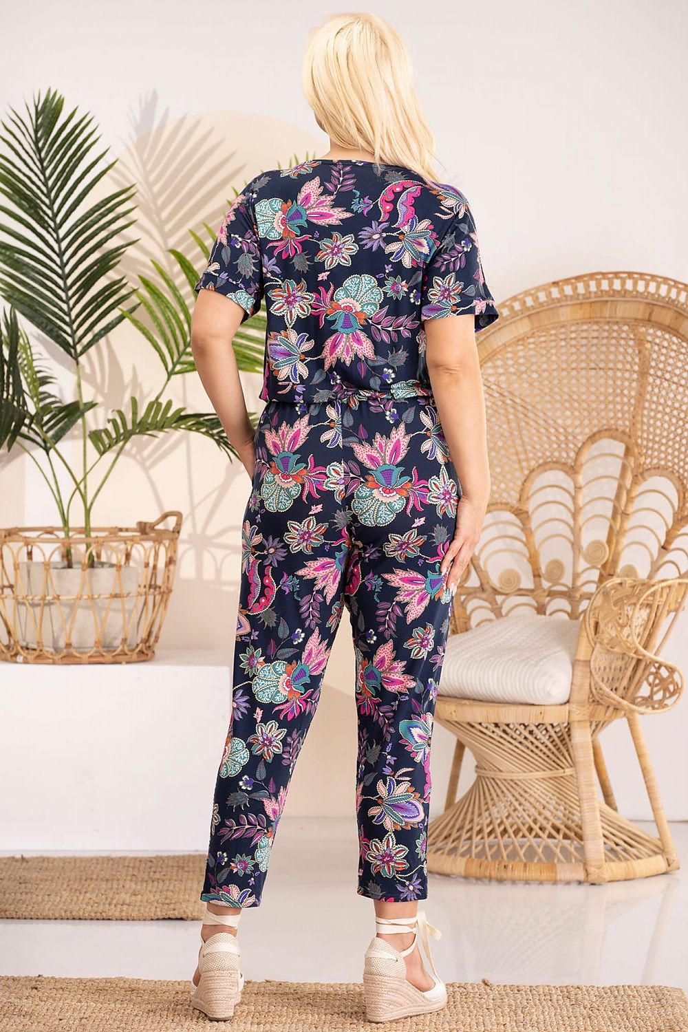 Plus size jumpsuit model 183343 Karko