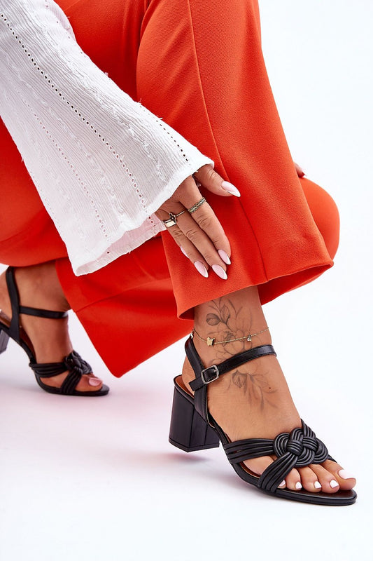 Heeled sandals model 183445 Step in style