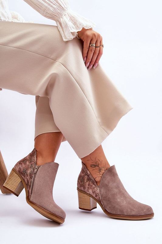 Heeled boots model 183999 Step in style