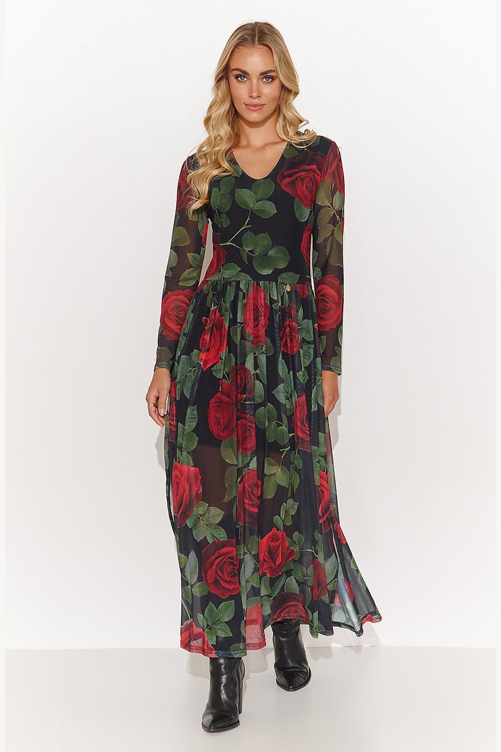 Robe de jour model 184807 Makadamia