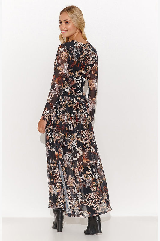 Robe de jour model 184807 Makadamia