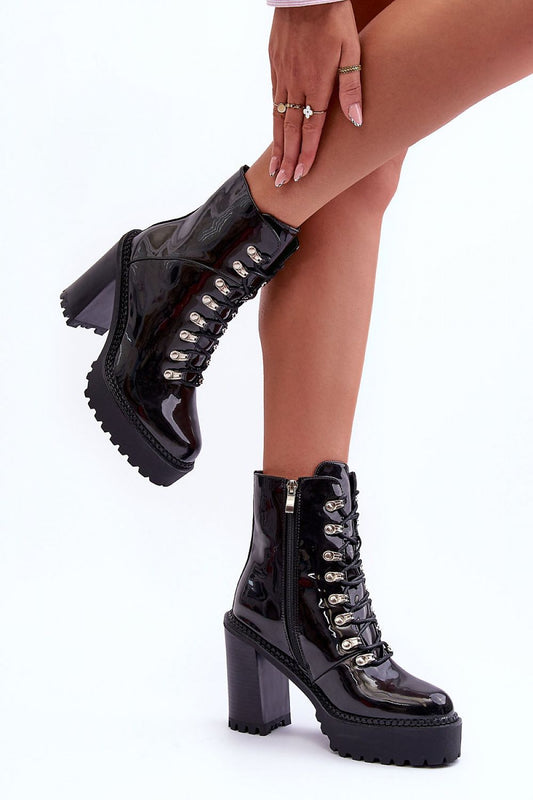 Heeled boots model 185053 Step in style