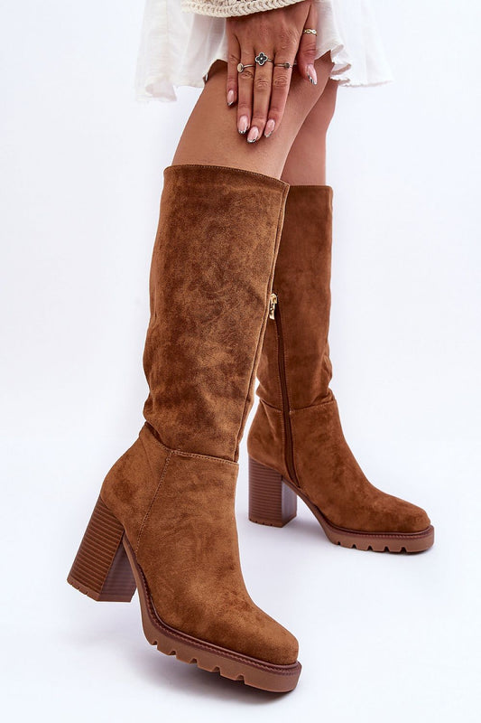 Heeled boots model 185237 Step in style
