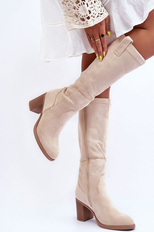 Heeled boots model 185245 Step in style