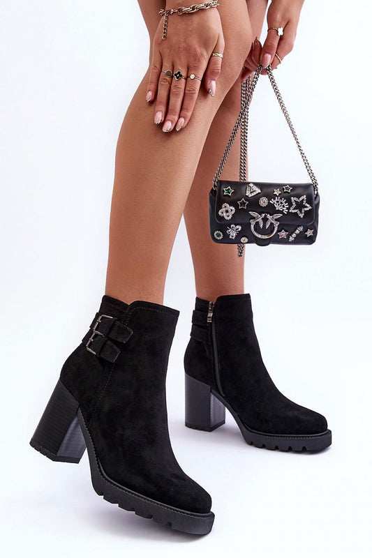 Heeled boots model 185332 Step in style
