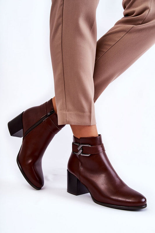 Heeled boots model 185432 Step in style