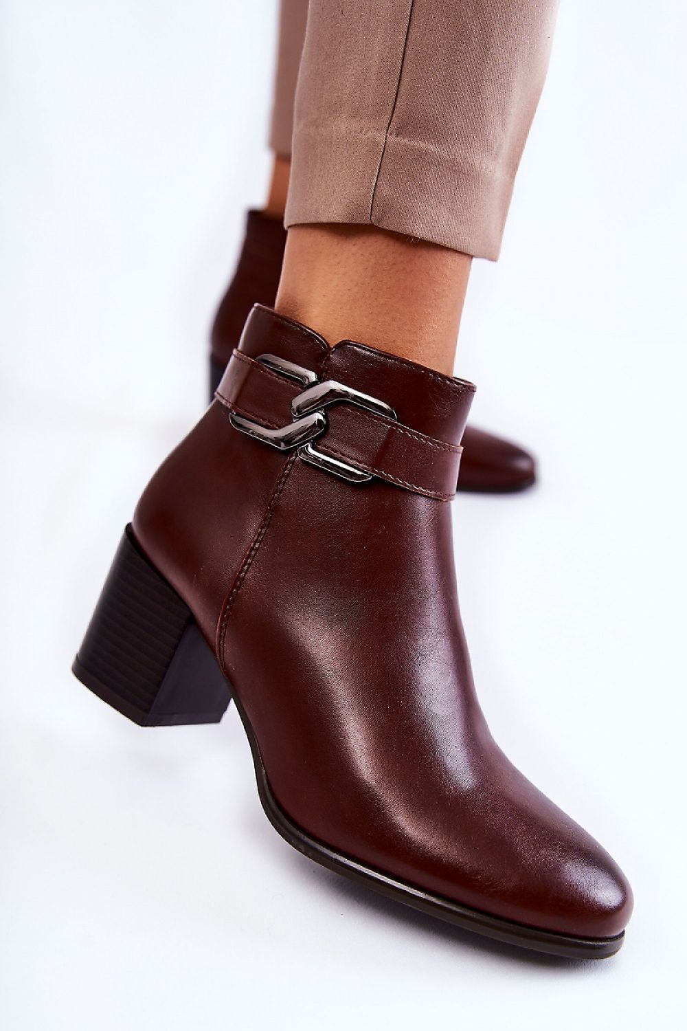 Heeled boots model 185432 Step in style