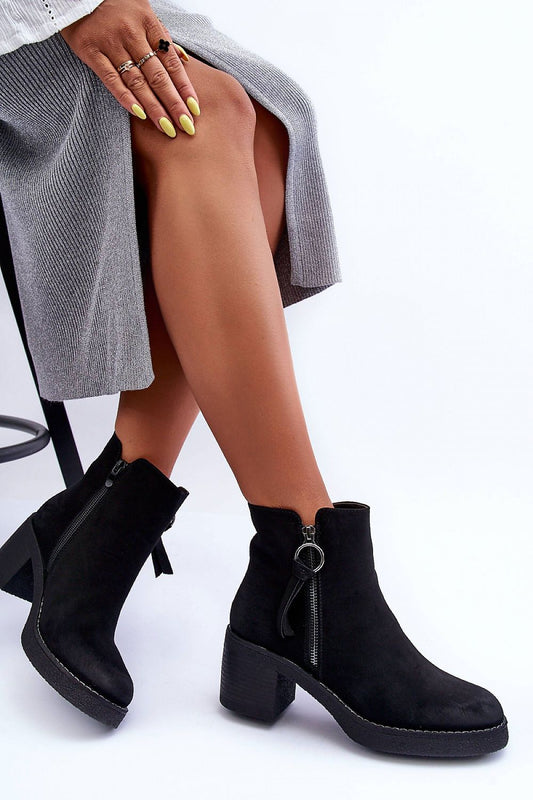 Heeled boots model 185447 Step in style