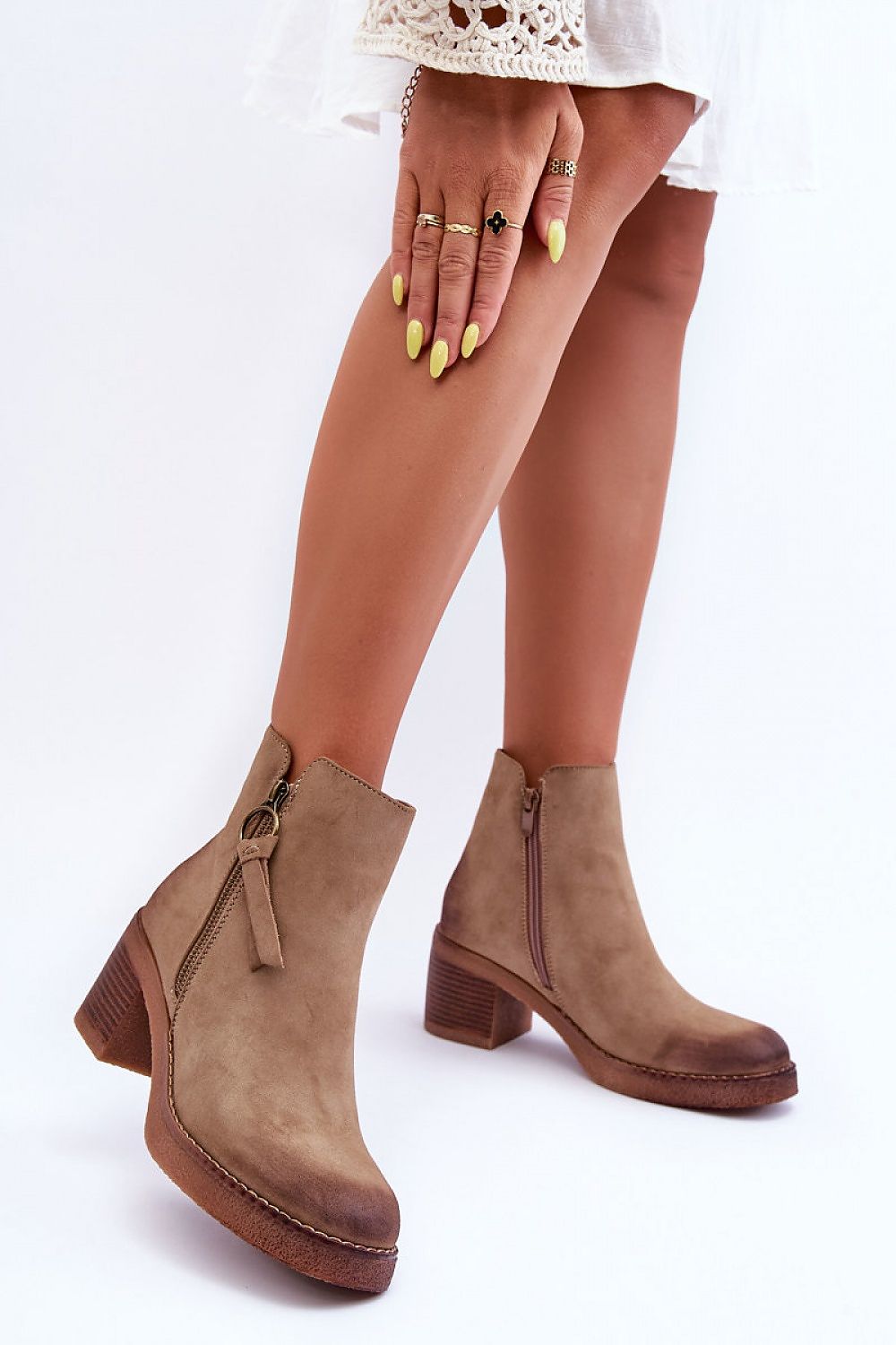 Heeled boots model 185447 Step in style