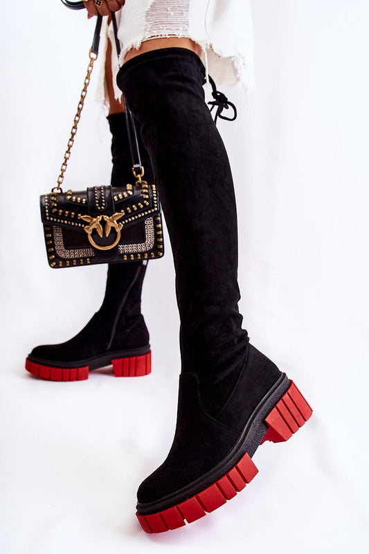 Thigh-high boots model 185581 Step in style