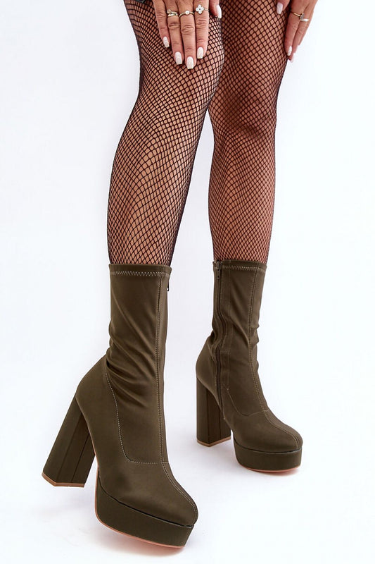 Heeled boots model 186345 Step in style