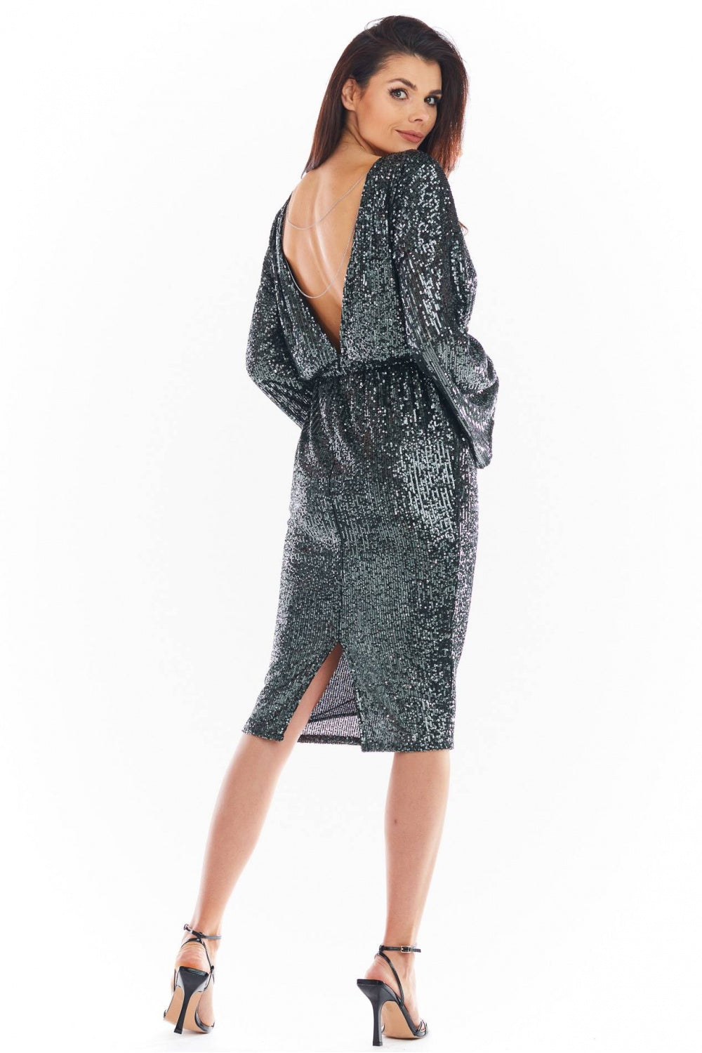 Robe de soirée model 150758 awama-3