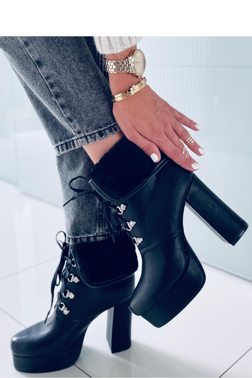 Bottes à talons model 170442 Inello-3