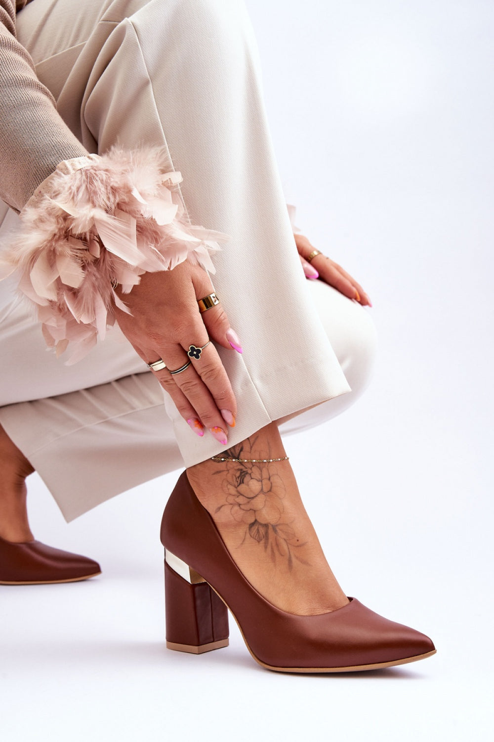 Escarpins talon large model 177683 Step in style-2