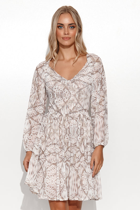 Robe de jour model 177883 Makadamia-0