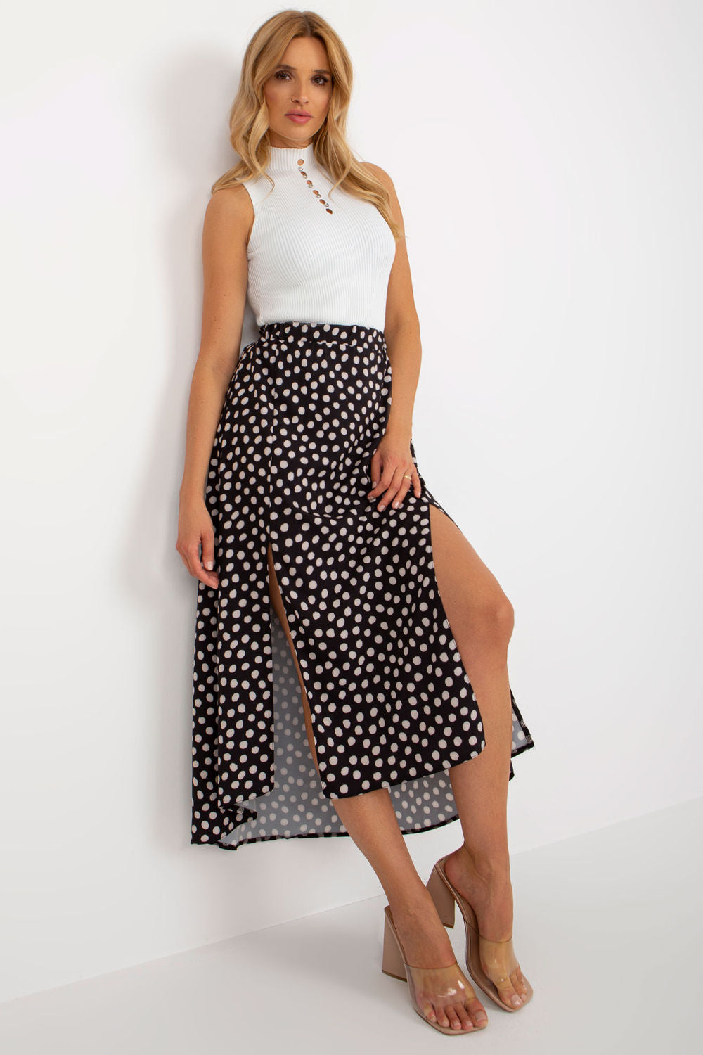 Jupe longue model 181362 Rue Paris-1