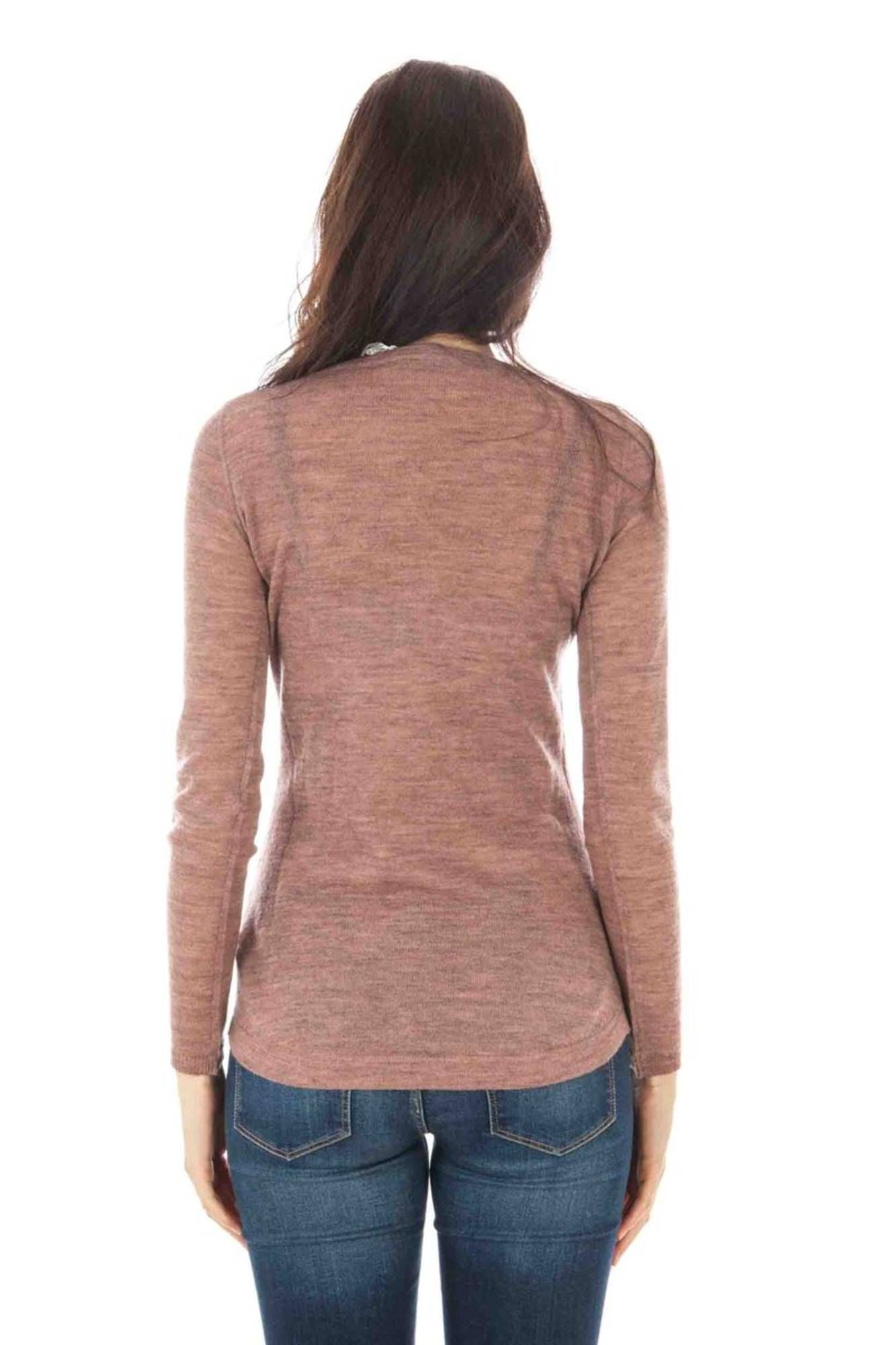 PULL FEMME FRED PERRY ROSE-1