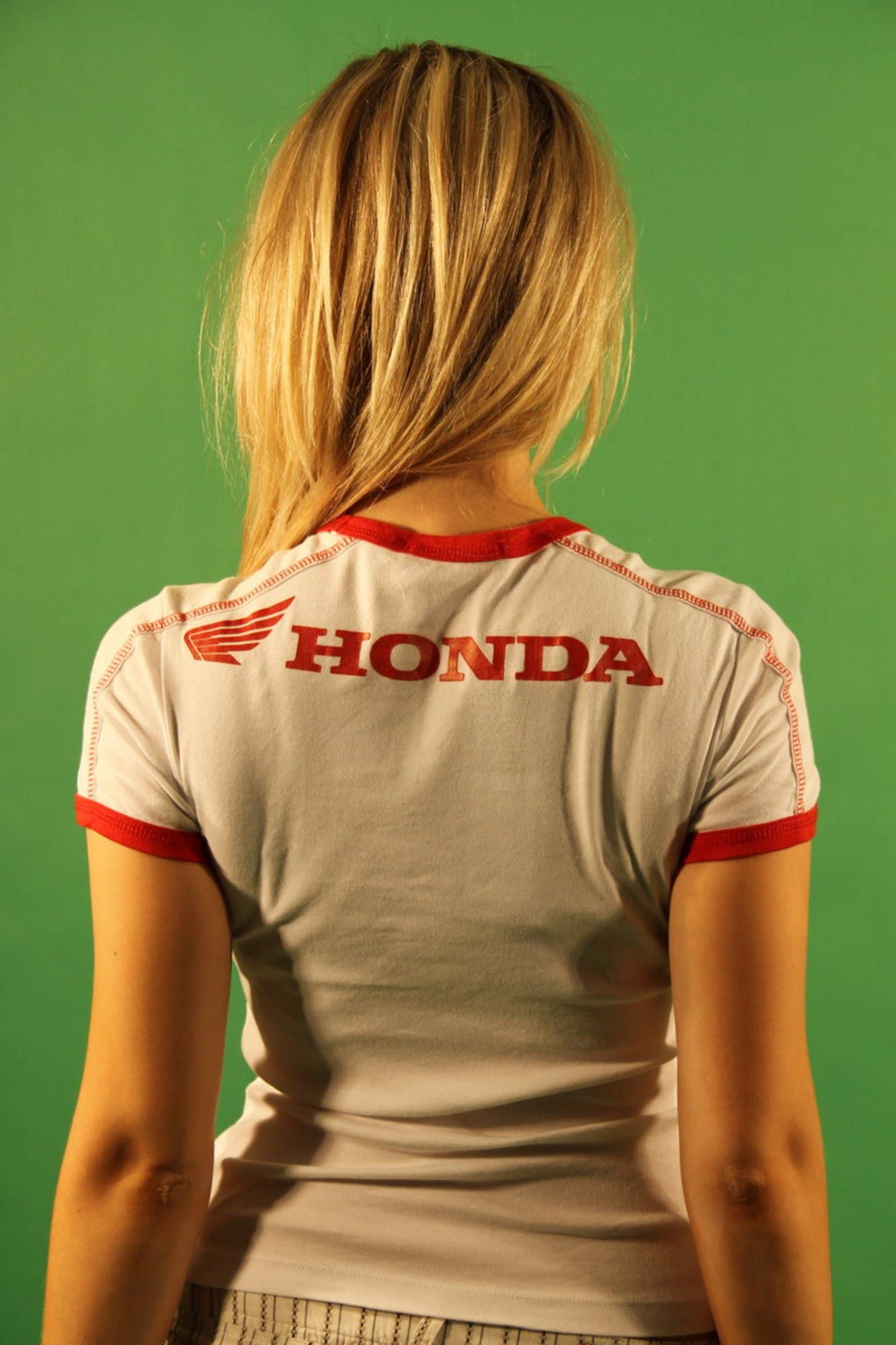 T-SHIRT MANCHES COURTES FEMME GAS BLANC-1