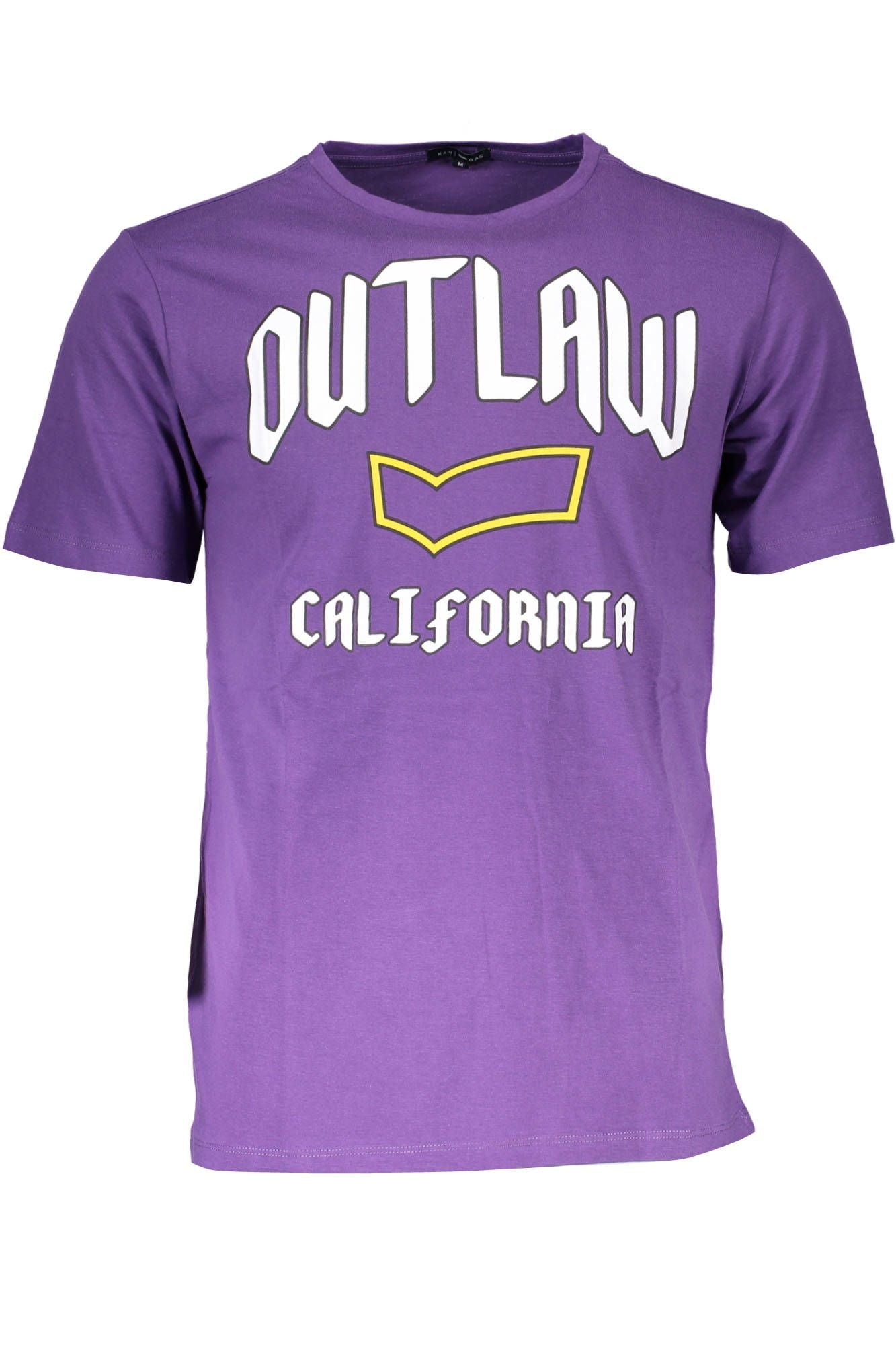 GAS VIOLET T-SHIRT MANCHES COURTES HOMME-0