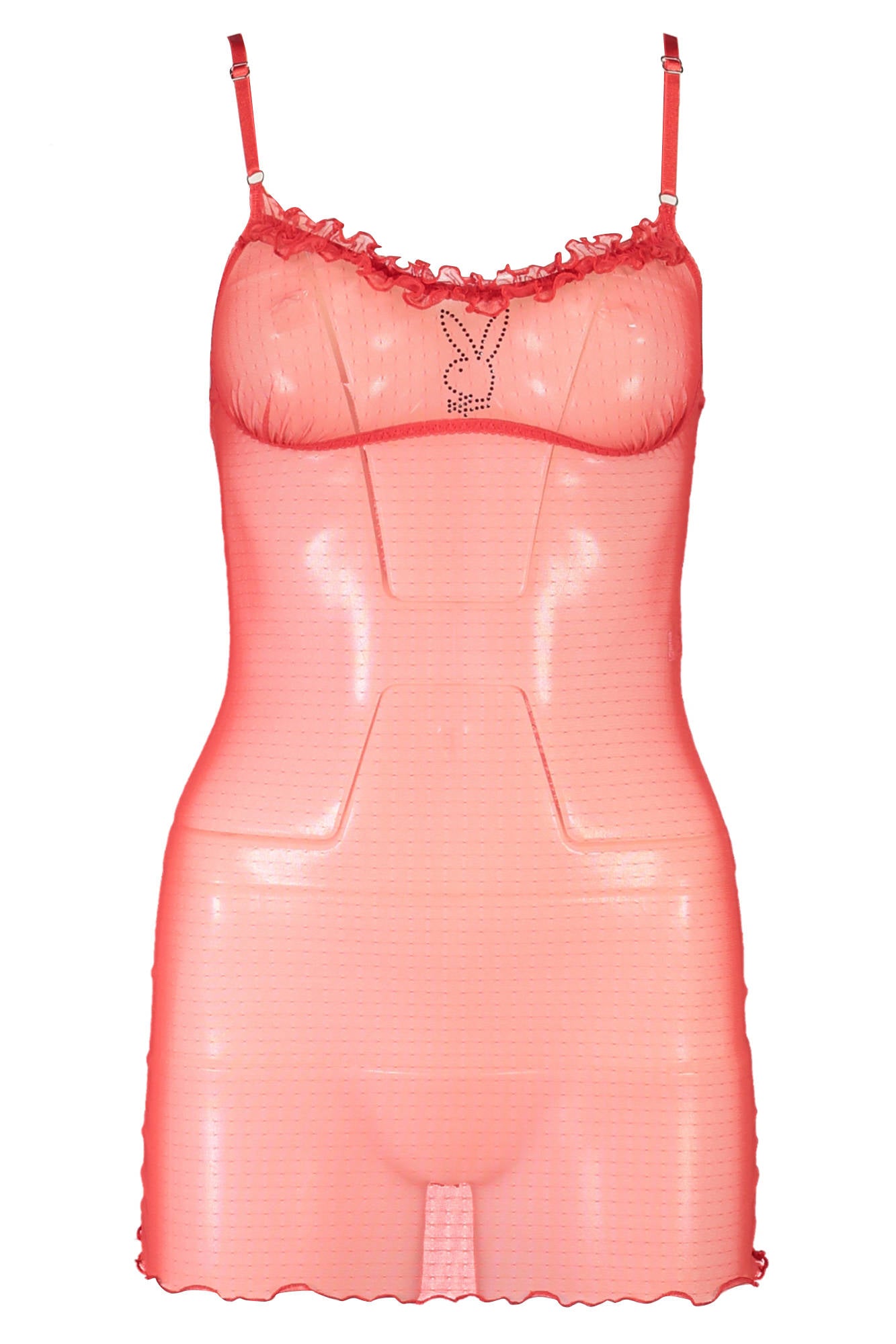 PLAY BOY BABY DOLL FEMME ROUGE-0
