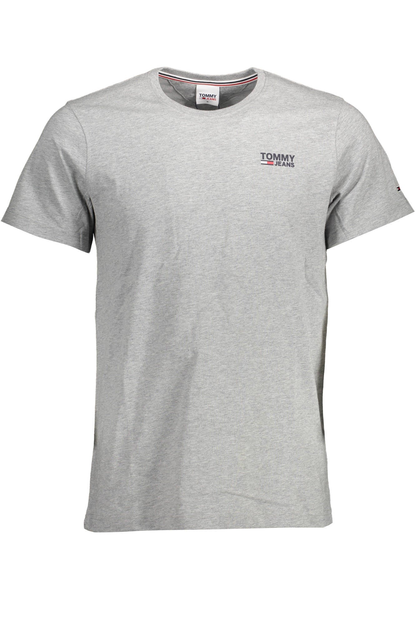 TOMMY HILFIGER T-SHIRT MANCHES COURTES HOMME GRIS-1